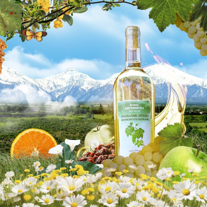 კისისხევის მწვანე - თეთრი ნახევრად ტკბილი